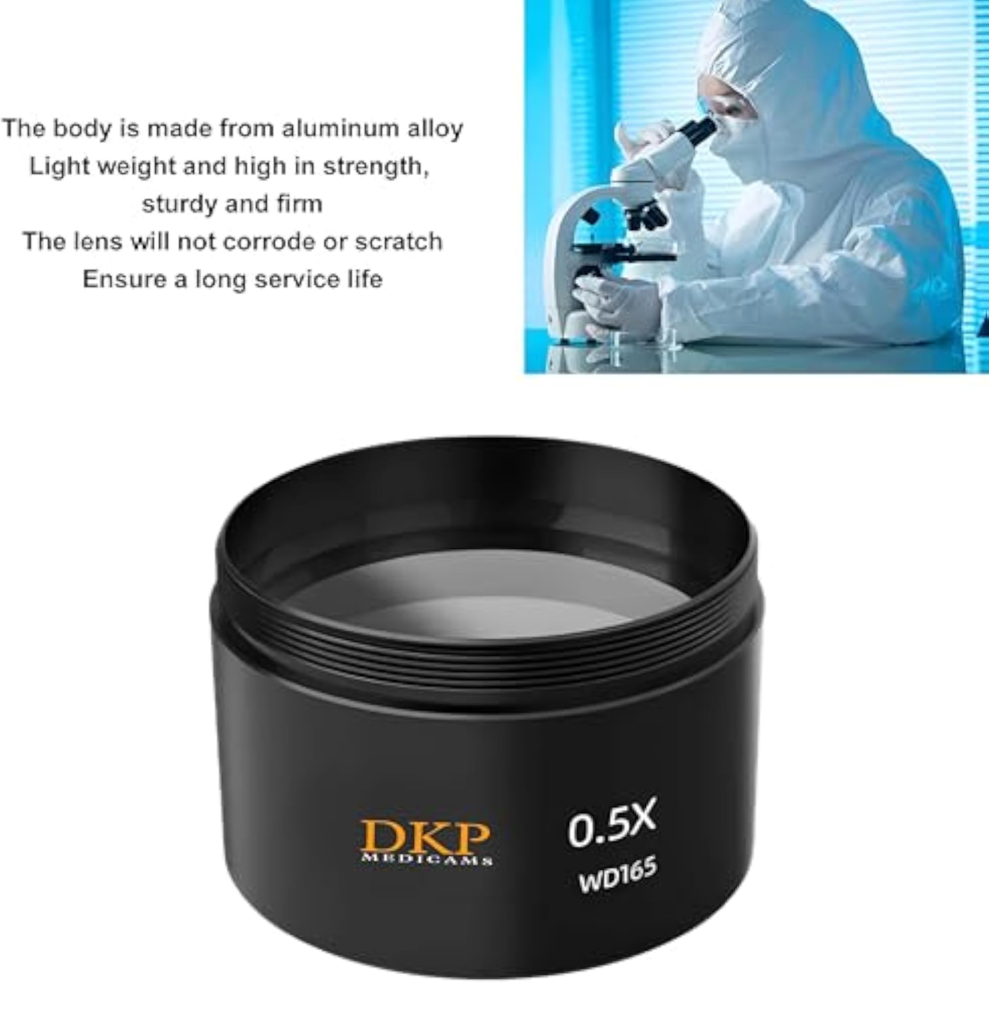 0.5X Microscope Objective Lens